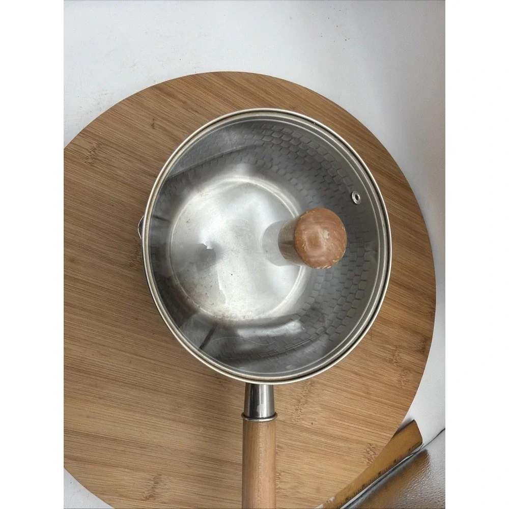 Japanese‎ Stainless Steel Yukihira Saucepan Pot Made in Japan 2qt With Lid